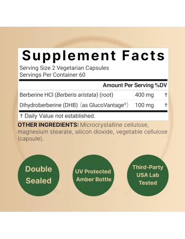 Berberine 2 in 1, Dihydroberberine with...