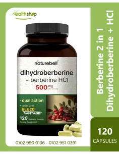 Berberine 2 in 1, Dihydroberberine with Berberine HCl...