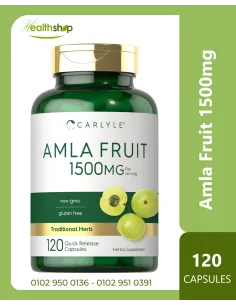 Amla Fruit 1500mg - 120 Capsules