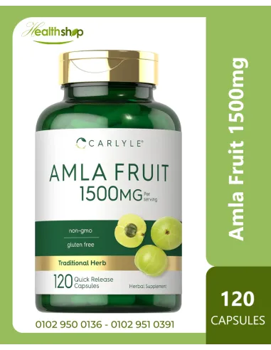 Amla Fruit 1500mg - 120 Capsules