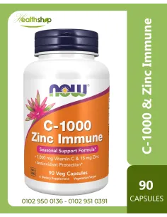 C-1000 & Zinc Immune - 90 Veg Capsules