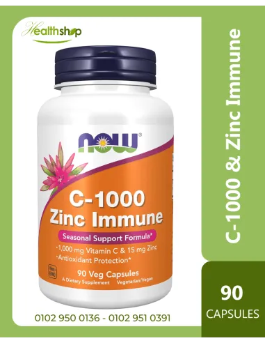 C-1000 & Zinc Immune - 90 Veg Capsules