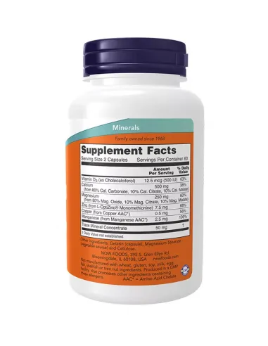 Cal-Mag Caps with Trace Minerals & D3 -120...
