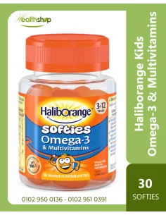 Haliborange Kids Omega-3 and Multivitamins - 30 Softies