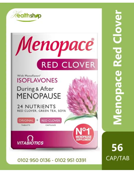 Menopace Red Clover - 56 Capsules & Tablets