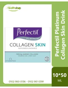 Perfectil Platinum Collagen Skin Drink - 10 x 50ml Bottles