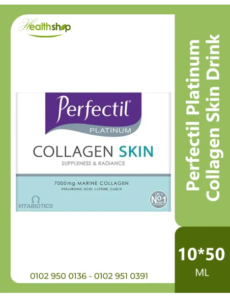 Perfectil Platinum Collagen Skin Drink - 10 x 50ml Bottles