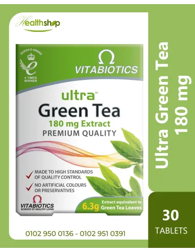 Ultra Green Tea 180mg - 30 Tablets