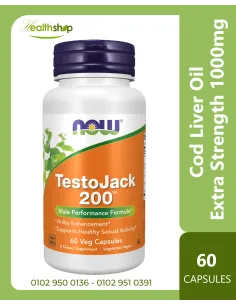 TestoJack 200 mg - 60 Veg Capsules
