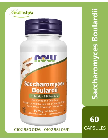 Saccharomyces Boulardii - 60 Veg Capsules