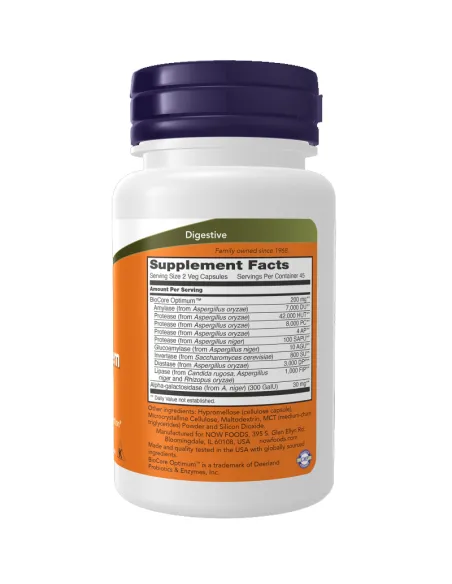 أوبتيمال دايجستف سيستم لدعم الهضم - 90 كبسولة نباتية