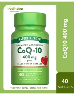 CoQ10 400mg - 40 Softgels