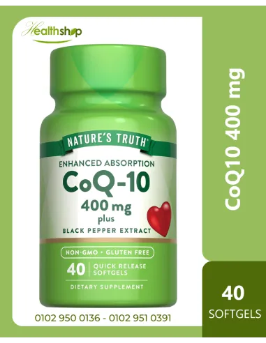 CoQ10 400mg - 40 Softgels