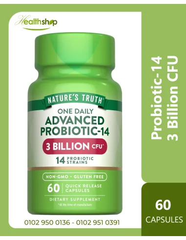 Probiotic-14, 3 Billion CFU - 60 Capsules