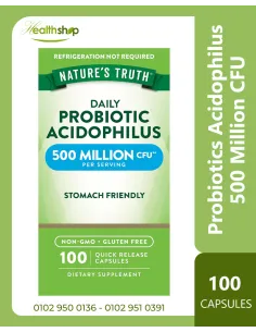 Probiotics Acidophilus 500 Million CFU - 100 Capsules