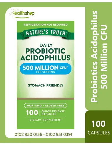 Probiotics Acidophilus 500 Million CFU - 100...