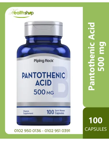 Pantothenic Acid 500 mg - 100 Quick Release...
