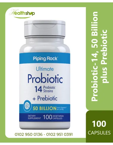 Probiotic-14, 50 Billion plus Prebiotic - 100...