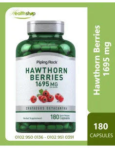 Hawthorn Berries, 1695 mg (per serving) - 180 Quick...