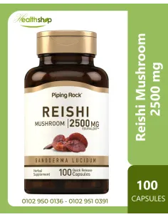 Reishi Mushroom 2500mg - 100 Capsules