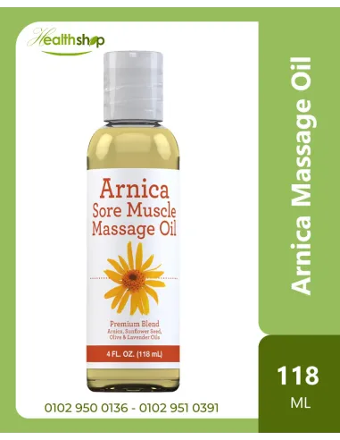 Arnica Massage Oil - 4 ﬂ oz (118 mL)