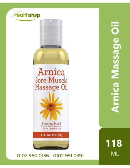 Arnica Massage Oil - 4 ﬂ oz (118 mL)
