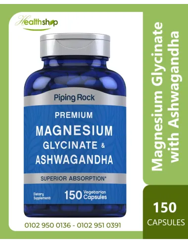 Magnesium Glycinate with Ashwagandha - 150...