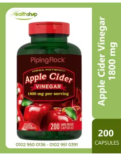 Apple Cider Vinegar 1800 mg - 200 Capsules