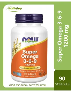 Super Omega 3-6-9 1200 mg- 90 Softgels