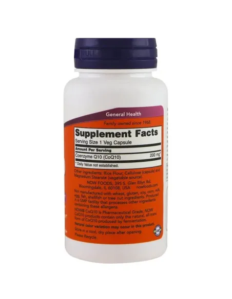 CoQ10 200 mg - 60 Veg Capsules