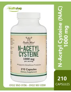 N-Acetyl Cysteine (NAC) 1000mg Per Serving - 210 Capsules