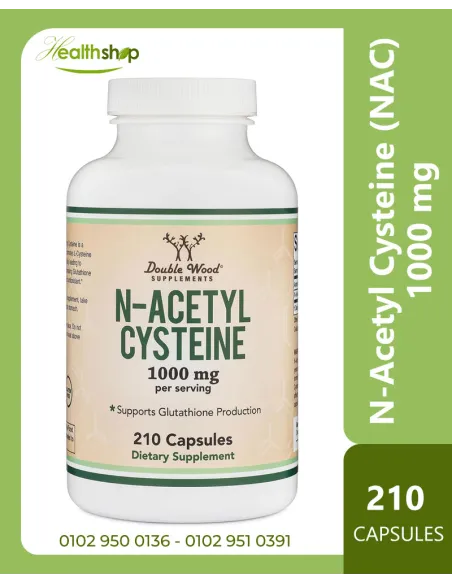 N-Acetyl Cysteine (NAC) 1000mg Per Serving - 210 Capsules