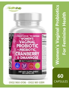 بروبيوتيك للنساء مع التوت البري، والمانوز، والبريبايوتكس...