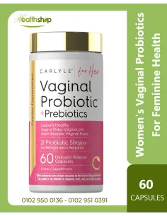 Carlyle Women's Vaginal Probiotics with Prebiotics For...
