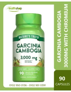 GARCINIA CAMBOGIA 3000 MG PER SERVING WITH CHROMIUM - 90...