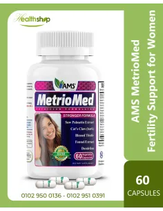 AMS MetrioMed Fertility Support for Women - 60 Capsules...
