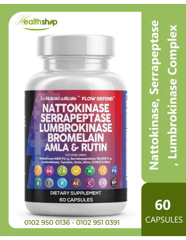 Nattokinase, Serrapeptase, Lumbrokinase Enzyme...