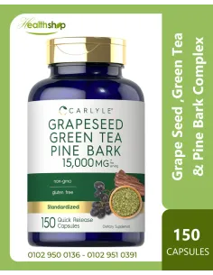 Grape Seed ,Green Tea & Pine Bark Complex - 150 Capsules