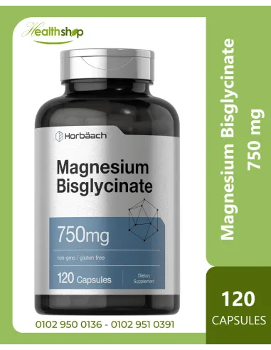 Magnesium Bisglycinate 750mg - 120 Capsules