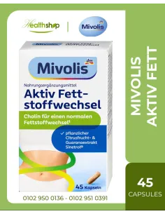 Mivolis Active fat - Aktiv Fett metabolism - 45 capsules