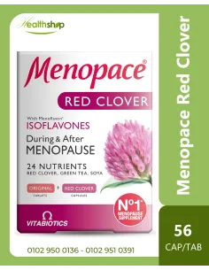 Menopace Red Clover - 56 Capsules & Tablets ( Best Before...