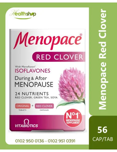 Menopace Red Clover - 56 Capsules & Tablets (...