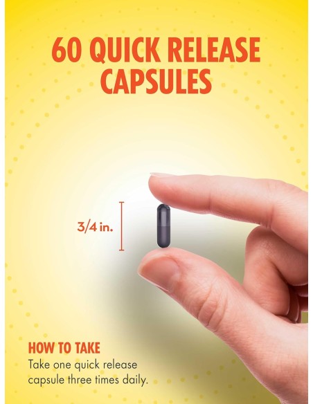 St. John's Wort Extract 300 mg - 60 Capsules ( Best Before 12-2026 )