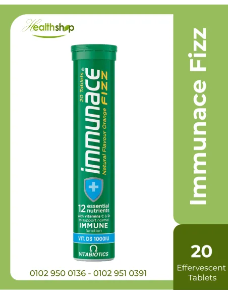Immunace Fizz - 20 Effervescent Tablets ( Best Before 12-2026 )