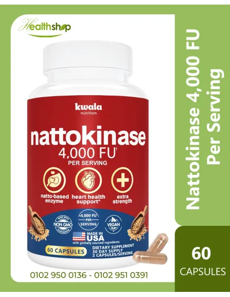 Nattokinase 4,000 FU Per Serving - 60 Capsules