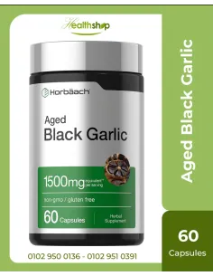 Aged Black Garlic Extract 1500mg - 60 Capsules