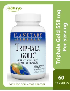 Triphala Gold 550 mg Per Capsule , for GI Tract Wellness...