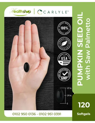 Pumpkin Seed Oil with Saw Palmetto 4000 Mg -...