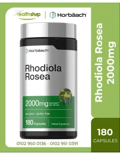 Rhodiola Rosea 2000mg - 180 Capsules
