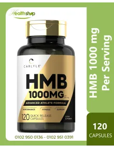 HMB 1000 mg Per Serving - 120 Capsules